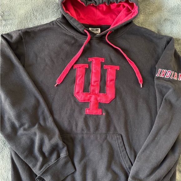 Stadium Athletic Indiana Hoosiers hoodie. Great for the HOOSIERS FANS! Vintage - Picture 6 of 12